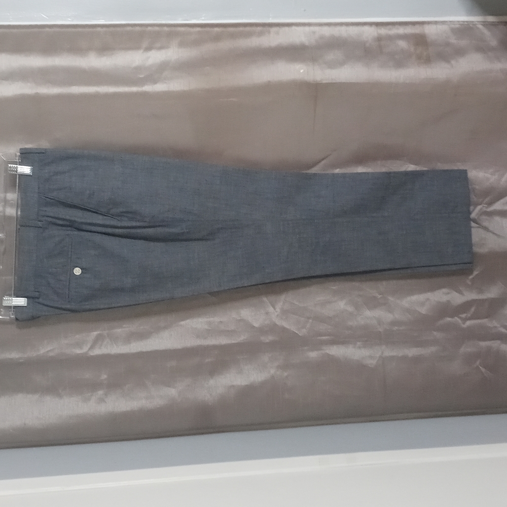 TASSO ELBA - 100% Cotton Pants in Chambray (32 Waist/30 Length)